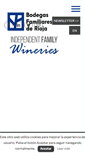 Mobile Screenshot of independentfamilywineries.com